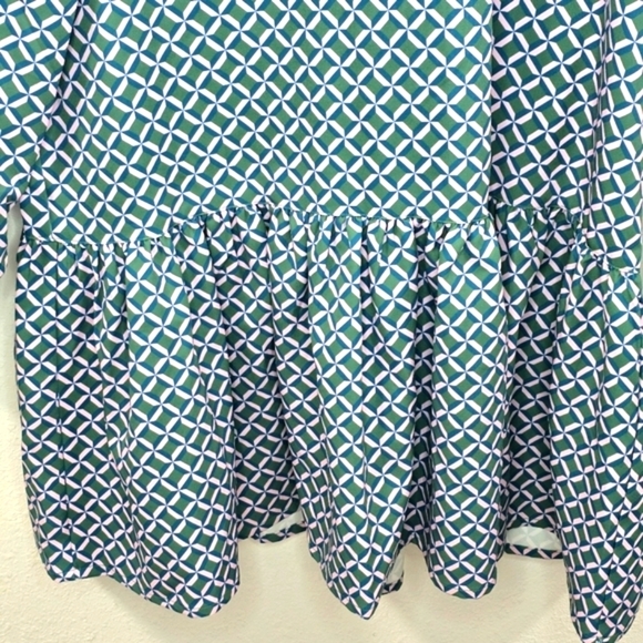 Addison Bay Womens Crew Neck Long Sleeve Back Zipper Closure Mini Dress Size XL. - Picture 4 of 14